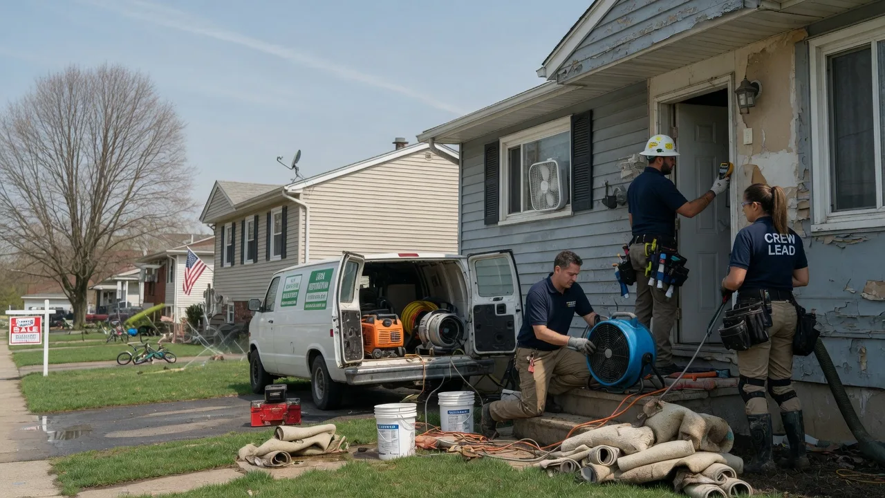 Flood Cleanup in Wayne, OH near me